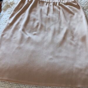 MING WANG gold pencil skirt